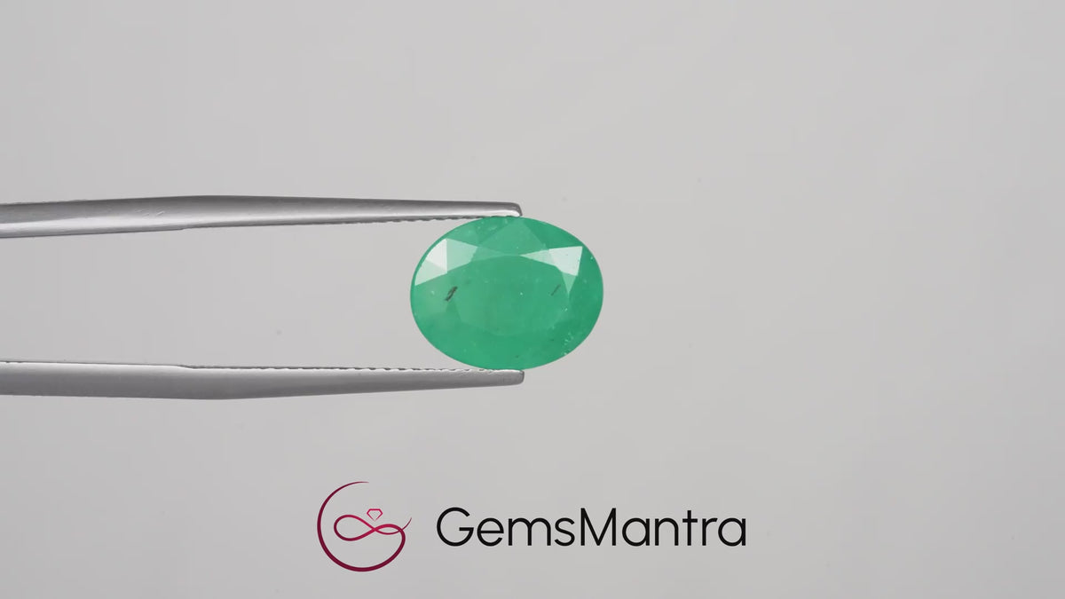 Emerald (Panna) – 3.25 Carat / 3.6 Ratti [GM09592]