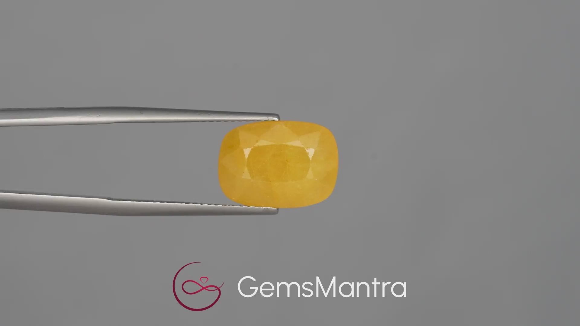 Yellow Sapphire (Pukhraj) – 7.63 Carat / 8.4 Ratti [GM09998]