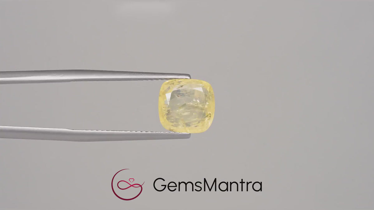 Yellow Sapphire - 4.71 Carats
