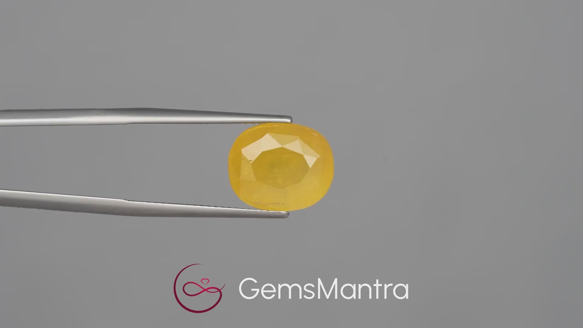 Yellow Sapphire (Pukhraj) – 9.37 Carat / 10.3 Ratti [GM10002]