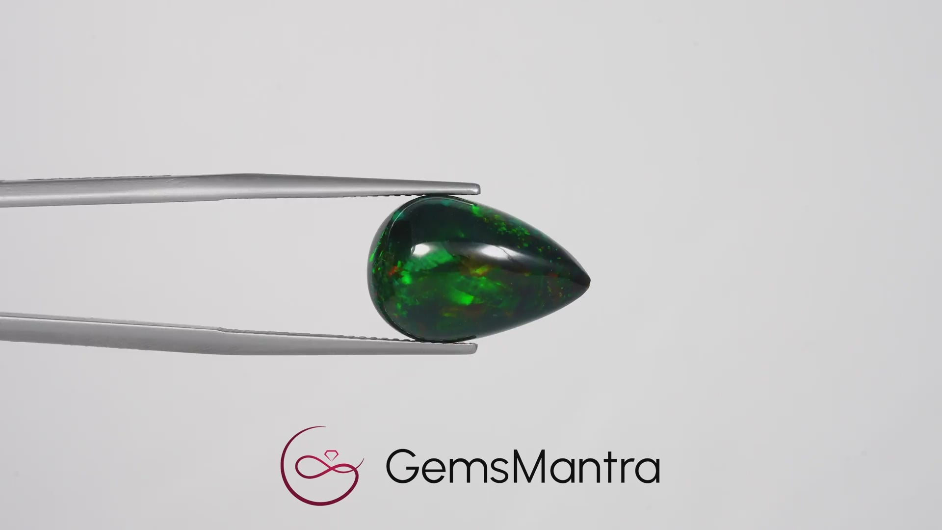 Black Opal (Treated) – 5.15 Carat / 5.7 Ratti [GM09487]