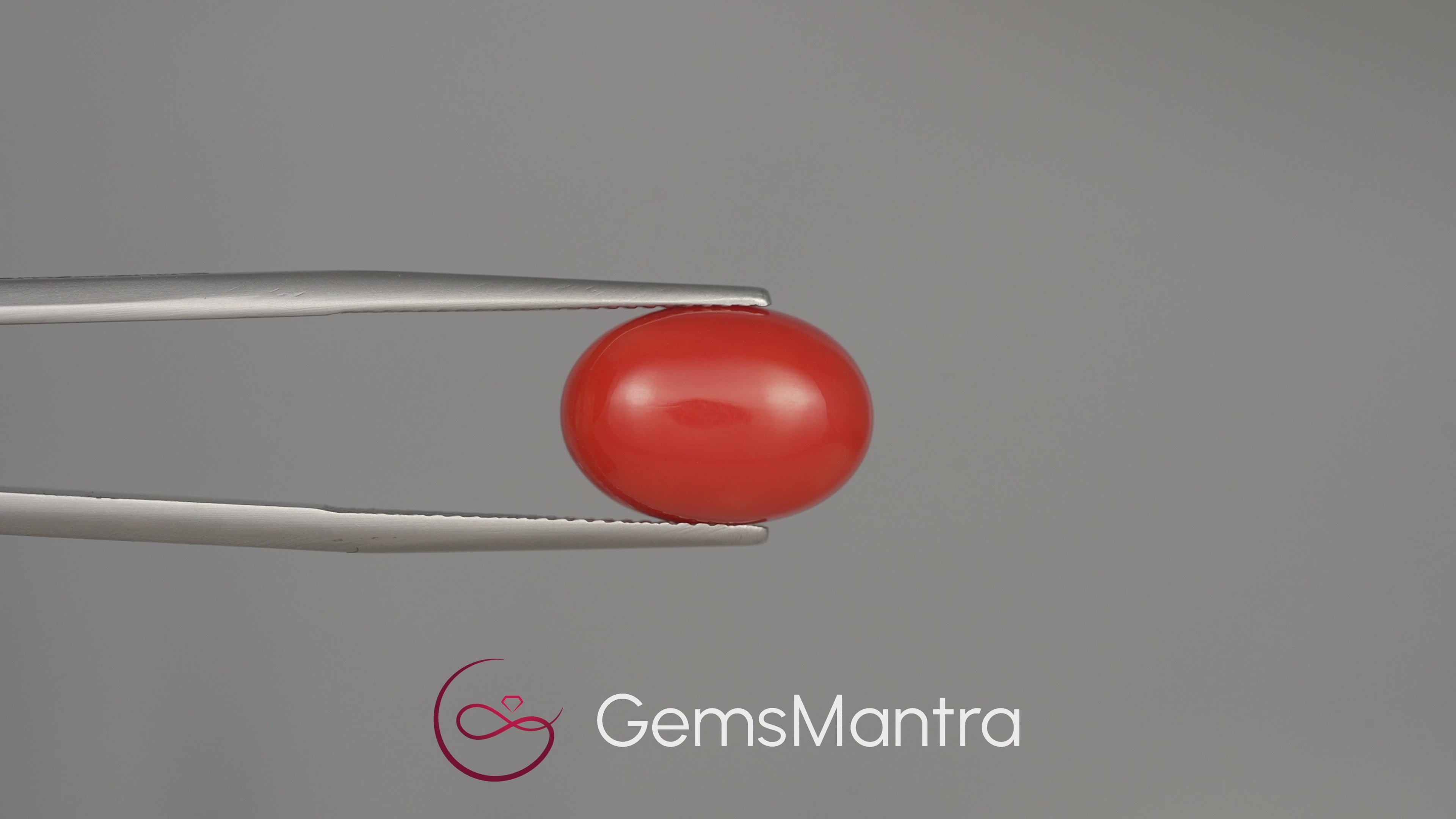 Red Coral (Moonga) - 6.8 Carats