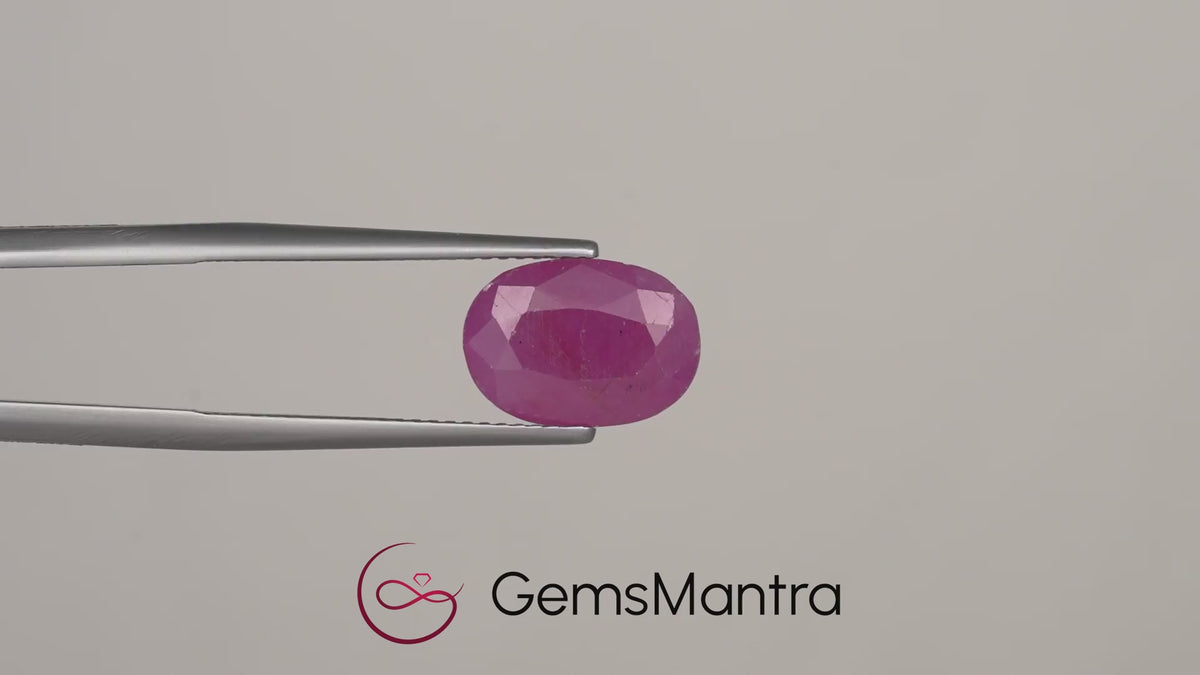 Ruby (Manik) – 4.65 Carat / 5.1 Ratti [GM09471]
