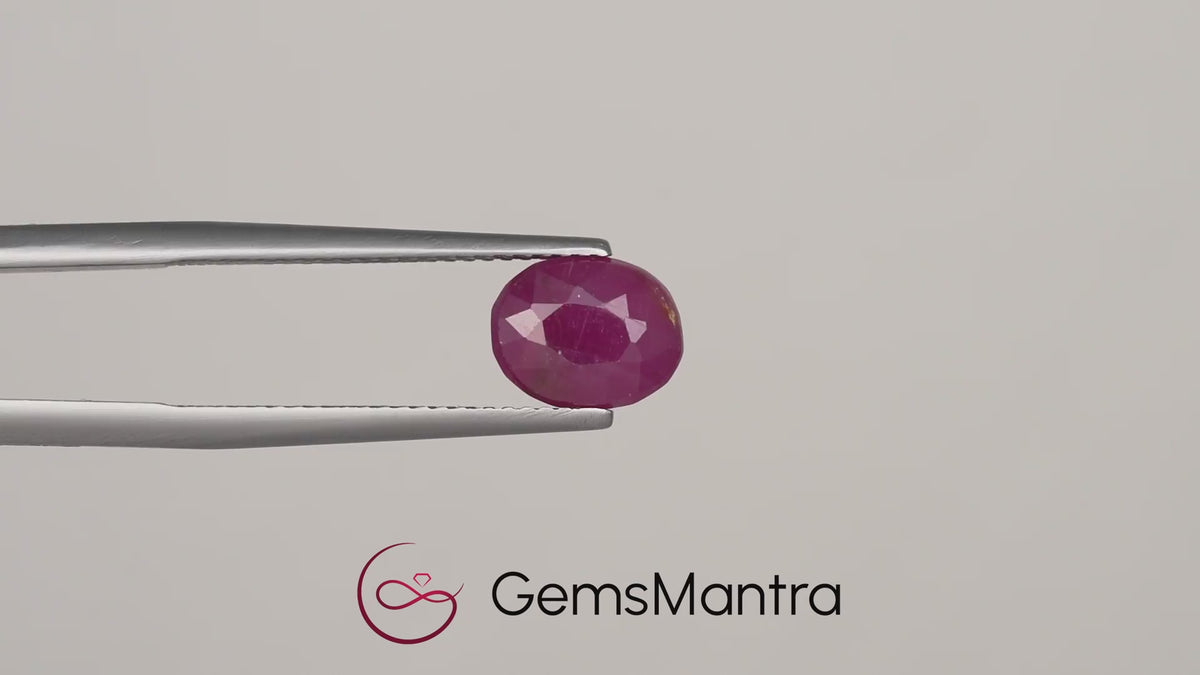 Ruby (Manik) – 3.35 Carat / 3.7 Ratti [GM09656]
