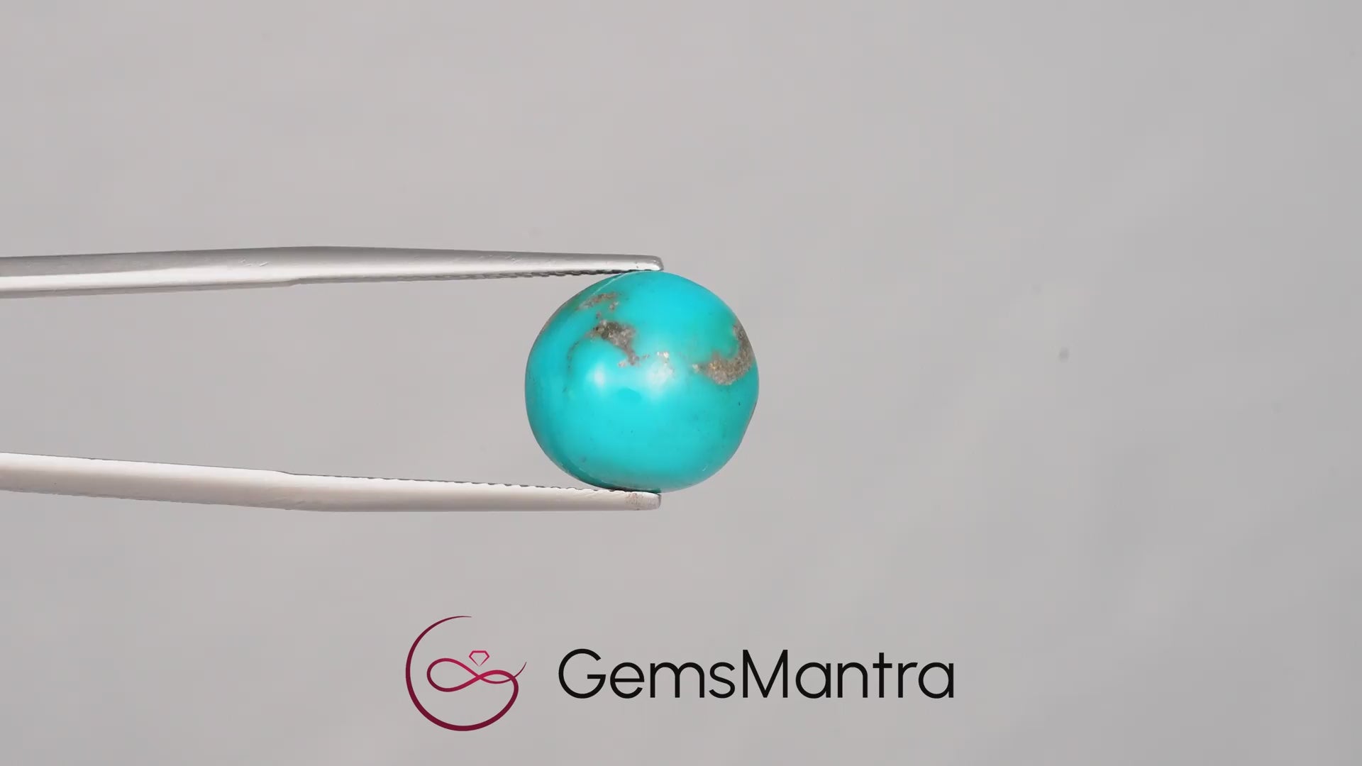 Turquoise (Firoza) – 8.05 Carat / 8.9 Ratti [GM09877]