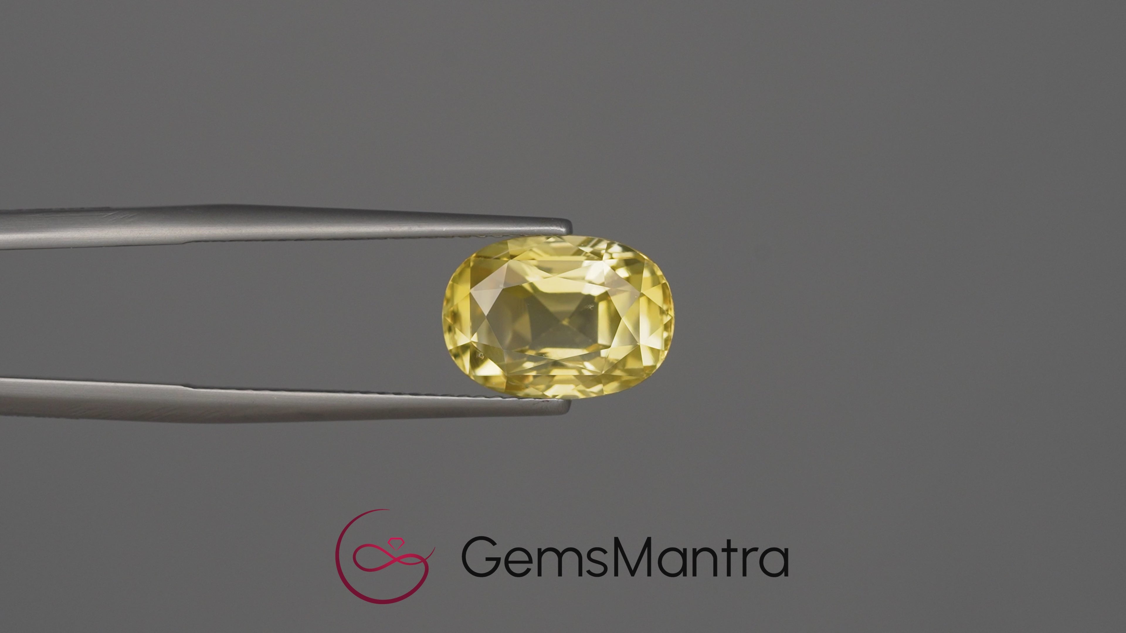 Yellow Sapphire - 7.58 Carats