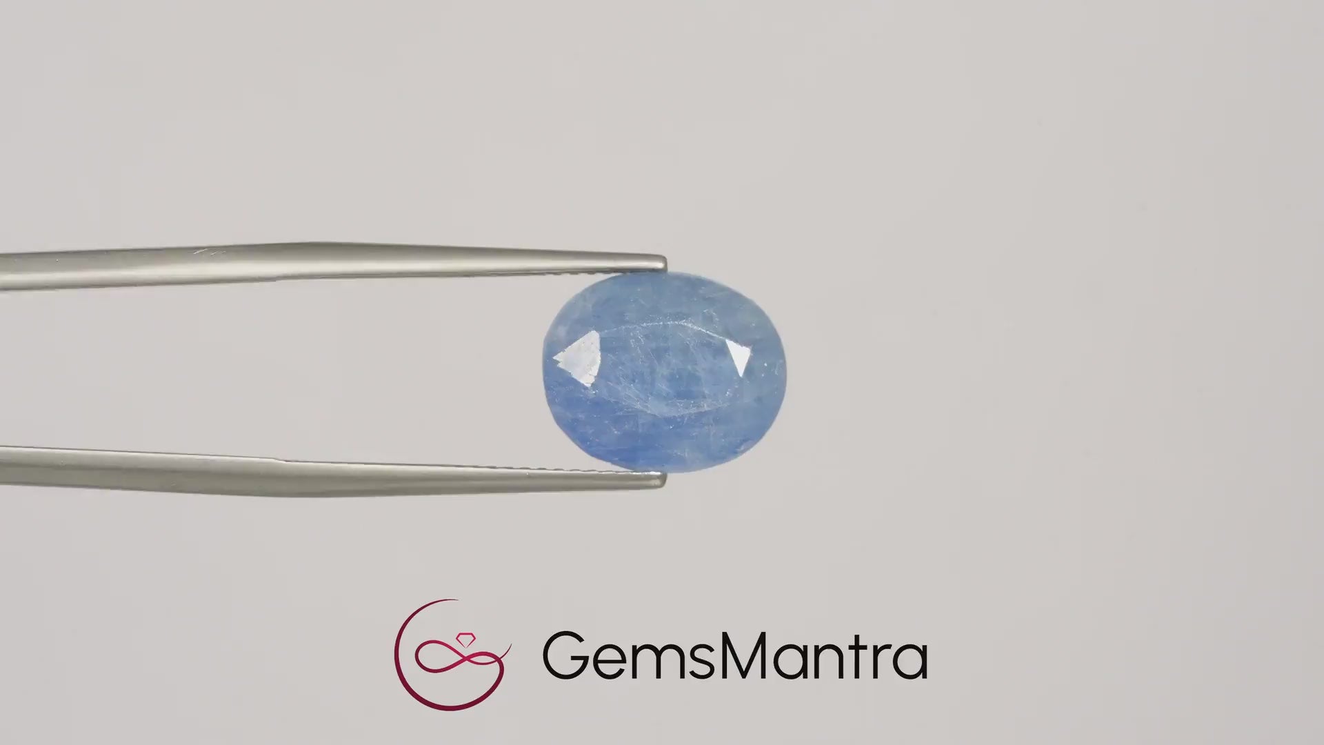 Ceylon Blue Sapphire (Neelam) – 8.07 Carat / 8.9 Ratti [GM07140]