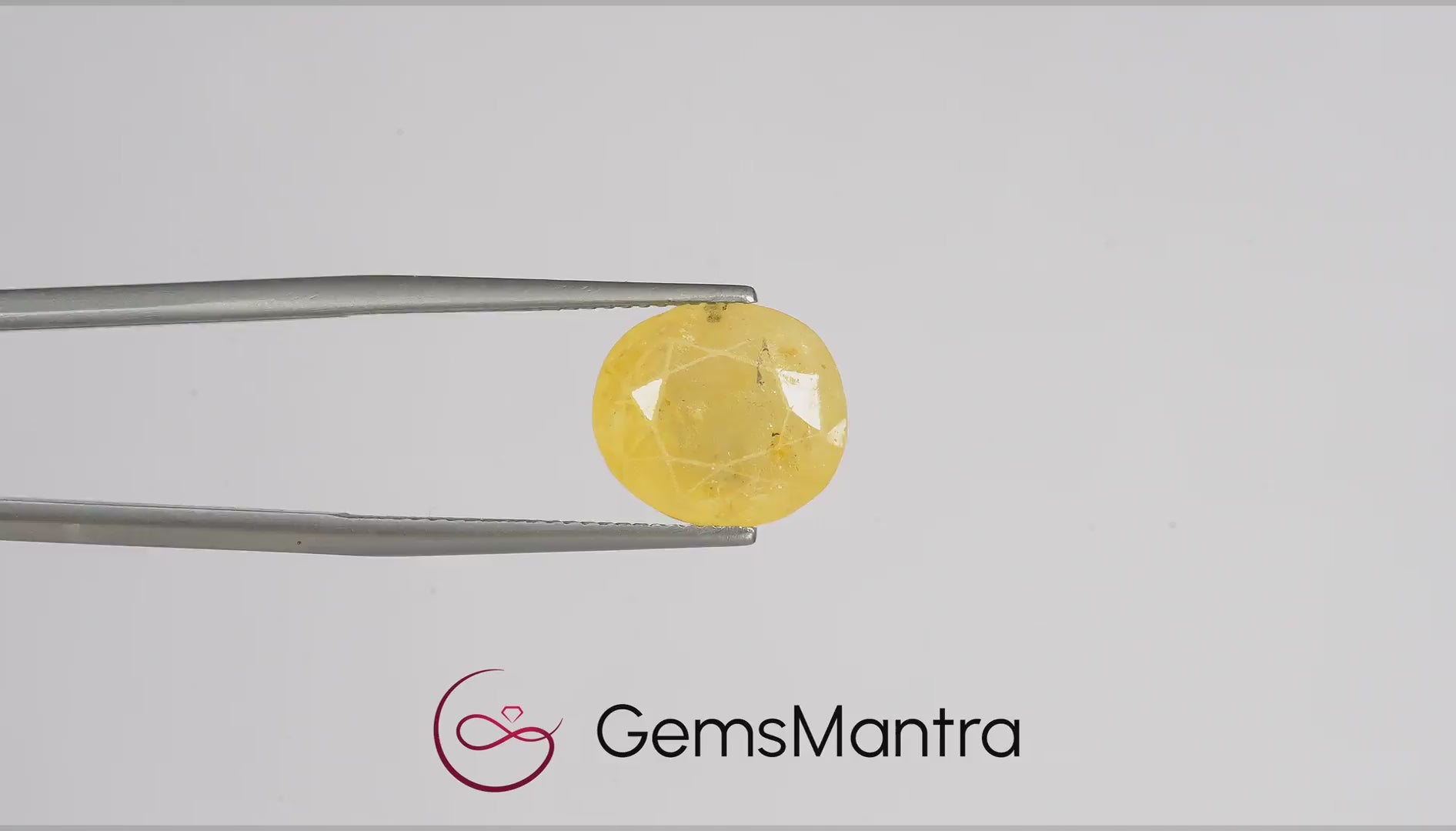 Ceylon Yellow Sapphire (Pukhraj) – 8.76 Carat / 9.6 Ratti [GM03052]