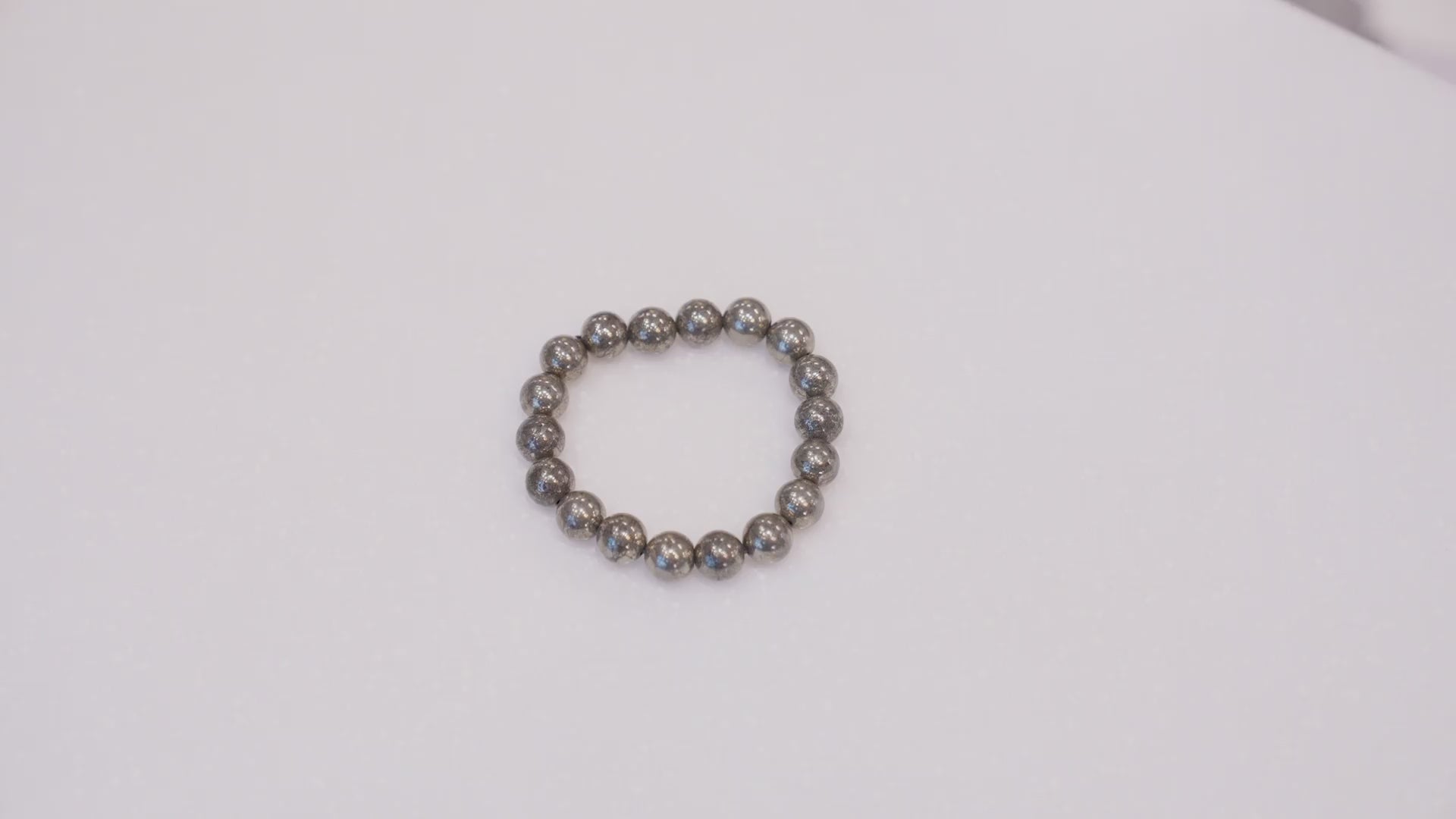 Pyrite Bracelet 8mm for Men – Wealth & Success