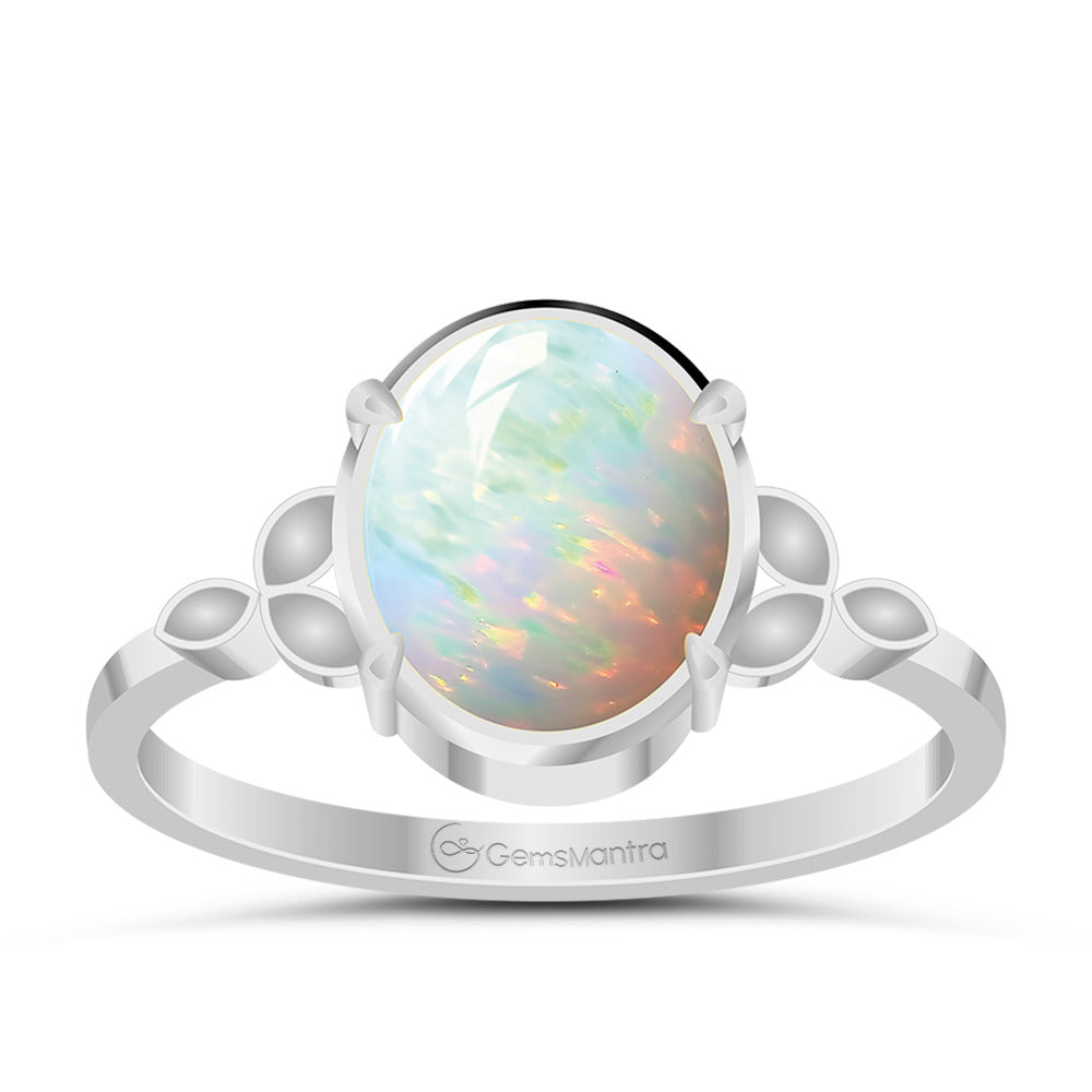 R52 · Silver ring setting