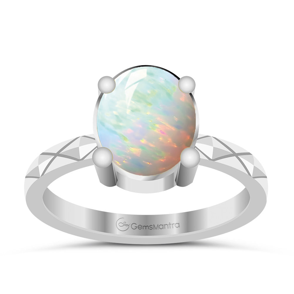 R55 · Silver ring setting