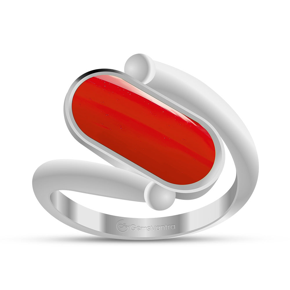 R60 · Silver ring setting