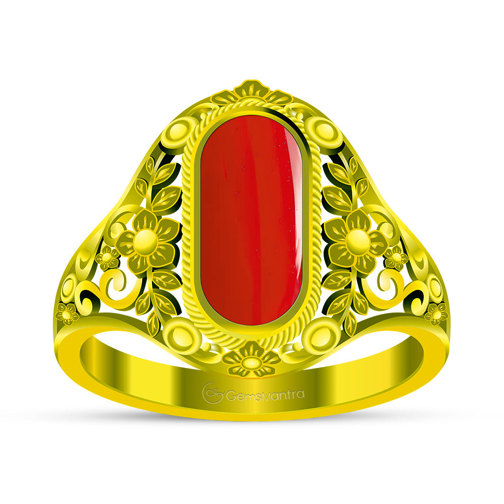 R61 · Panchdhatu ring setting