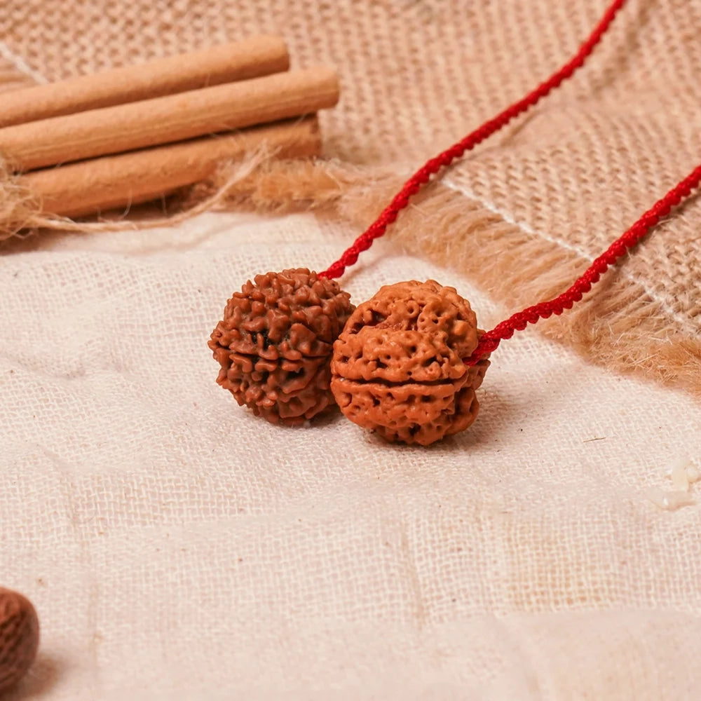 Budh-Shani Gyaan Kavach – 4 & 14 Mukhi Rudraksha