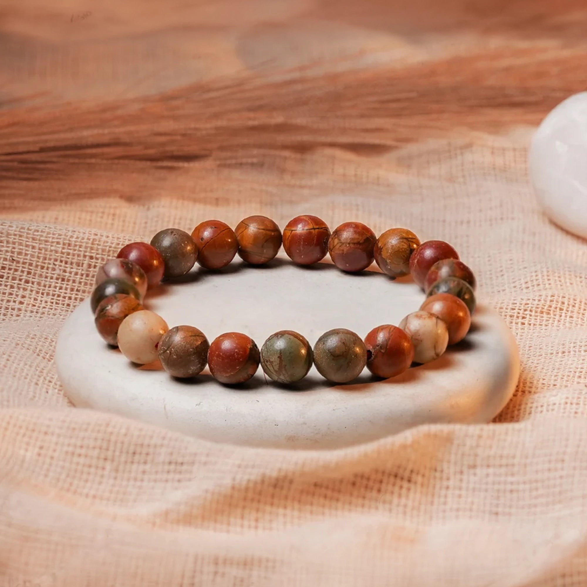 Picasso Jasper Bracelet – Creativity & Calm