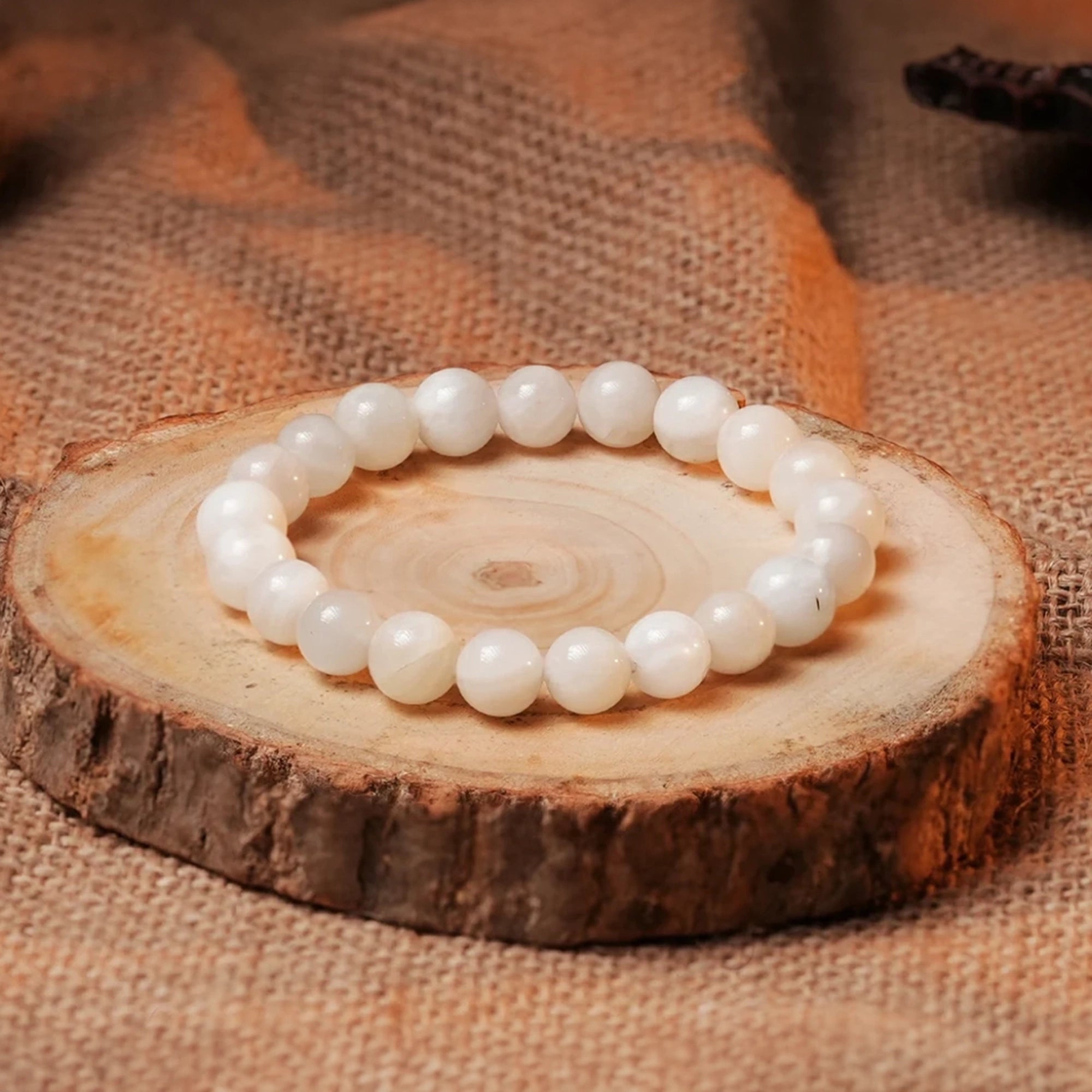 Chalcedony (Hakik) Bracelet – Calm & Protection