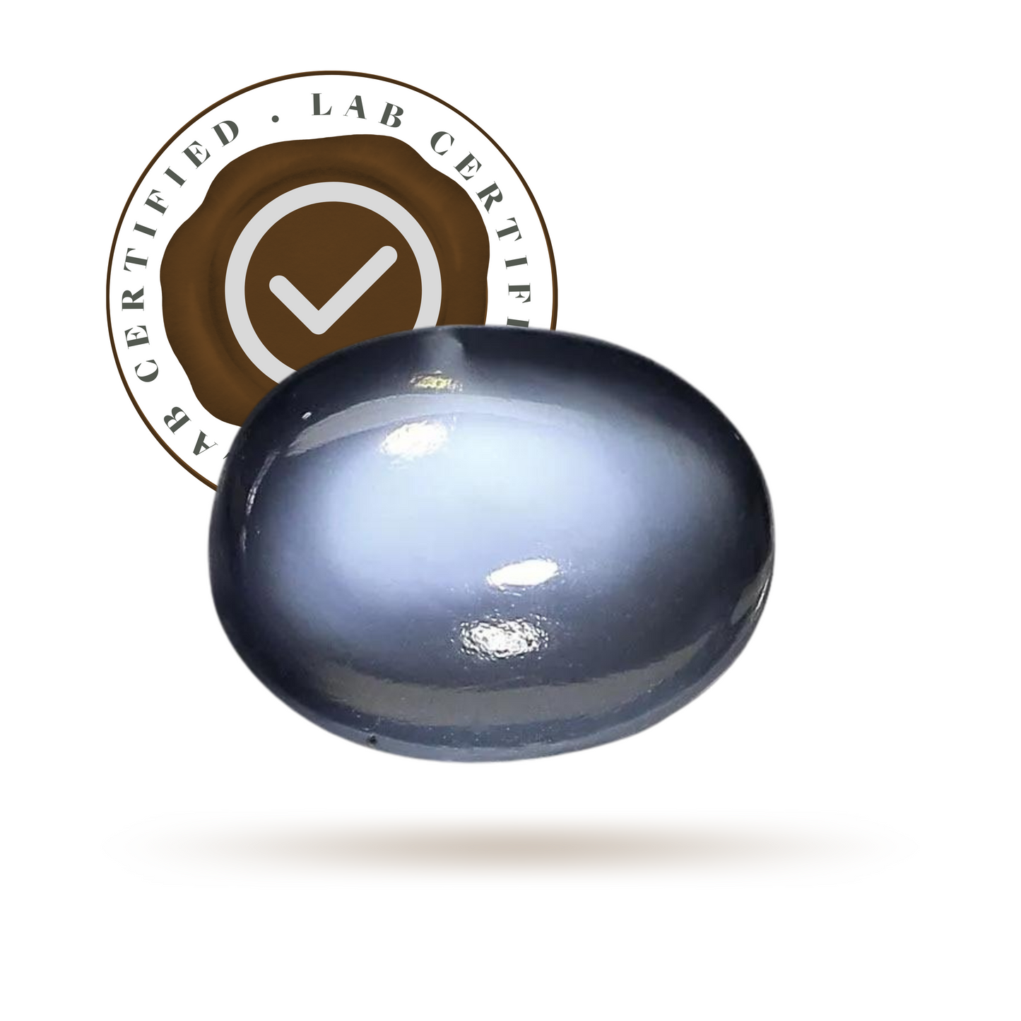 Moonstone - Blue Sheen Premium (11 Ratti)-Gemsmantra-best-online-gems-shop-in-india