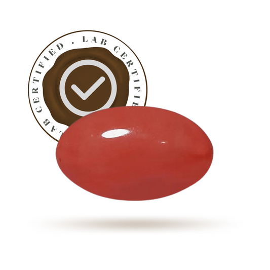Moonga-Red Coral stone Premium (9 Ratti)-Gemsmantra-best-online-gems-shop-in-india