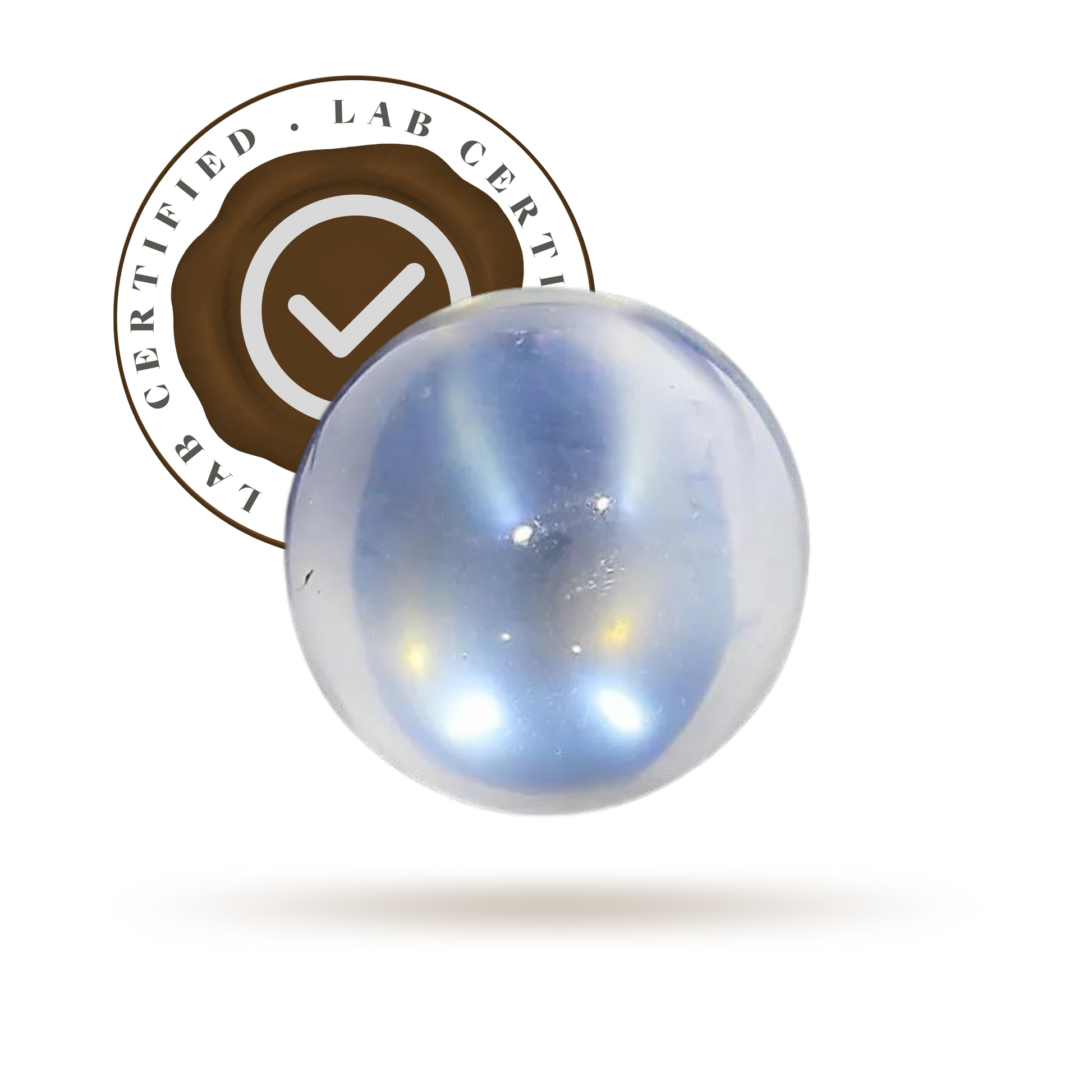 Moonstone - Blue Sheen Luxury (5 Ratti)-Gemsmantra-best-online-gems-shop-in-india