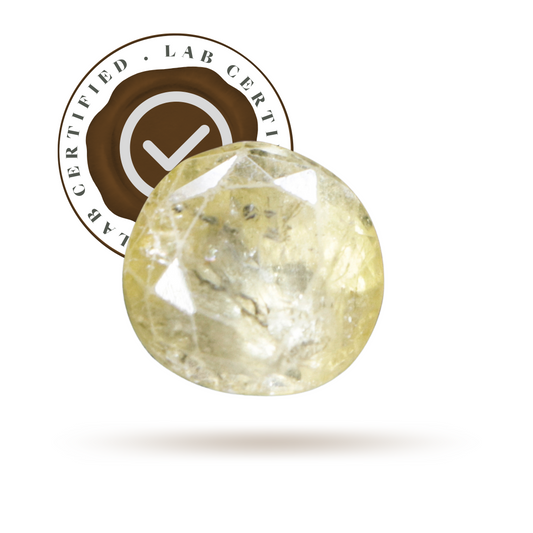 Pukhraj - Yellow Sapphire Premium ( 12 Ratti )-Gemsmantra-best-online-gems-shop-in-india