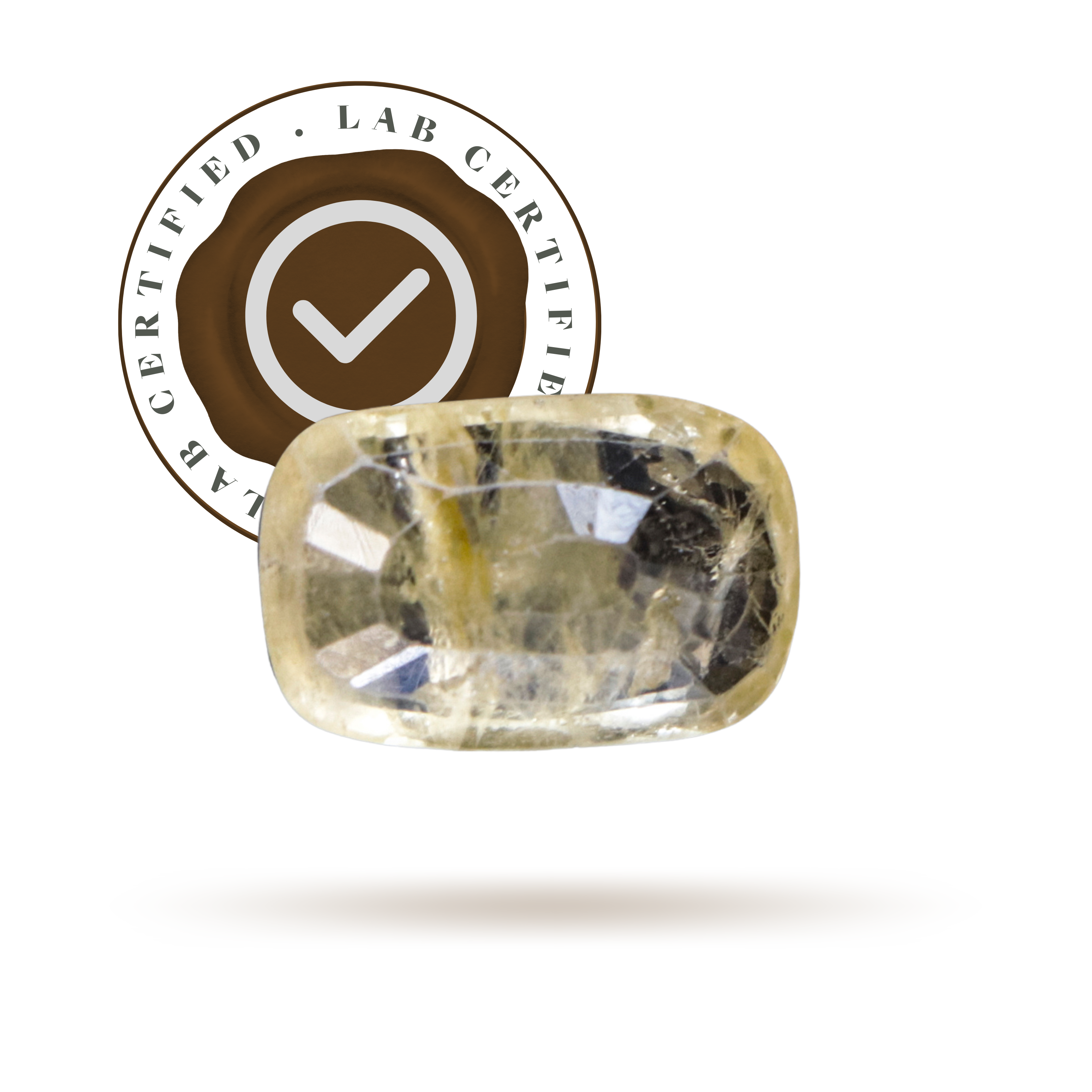 Buy JEMSPRIME Yellow Sapphire Pukhraj 9.25 Ratti 8.25 Carat stone  Panchdhatu Gold Finger Adjustable Ring For Man & Women at Amazon.in
