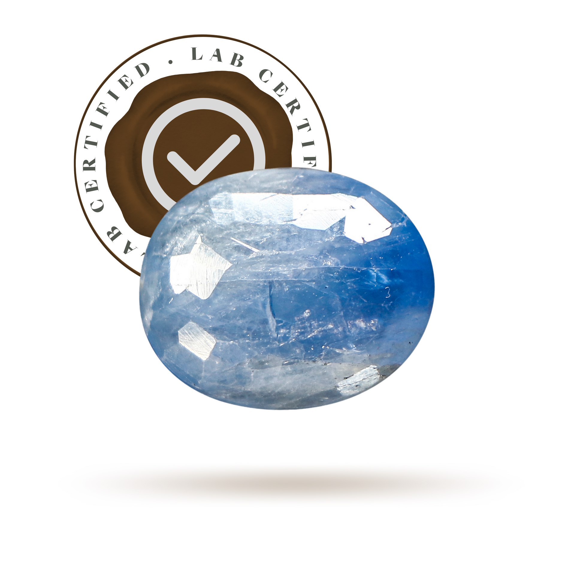 Blue sapphire ( 9 Ratti )-Gemsmantra-best-online-gems-shop-in-india