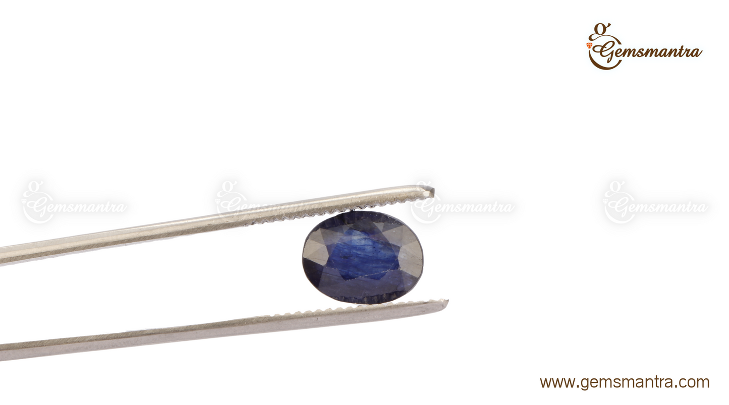 Blue Sapphire Luxury ( 8.15 Ratti )-Gemsmantra-best-online-gems-shop-in-india